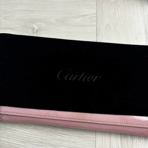 Cartier Pink Happy Birthday Wallet - FULL INCLUSION - Picture 5 of 6